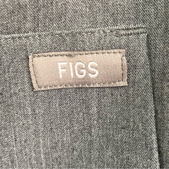 FIGS Casma Scrubs Shirt Top Graphite Women’s XS - Picture 4 of 7